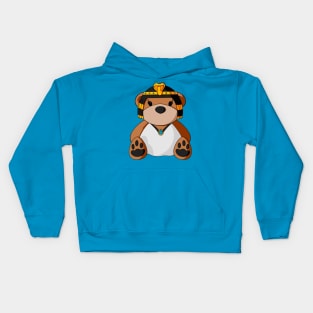 Cleopatra Teddy Bear Kids Hoodie